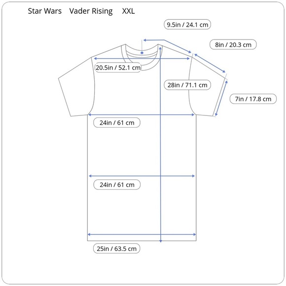 Star Wars Lord Vader Rising Tour Shirt 2XL Red Black Fandom Empire - Picture 8 of 9